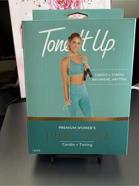 Tone It Up Premium Women's Jump Rope Great for cardio Training